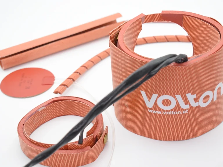 Unterschiedliche Bauformen von Silikonheizmatten