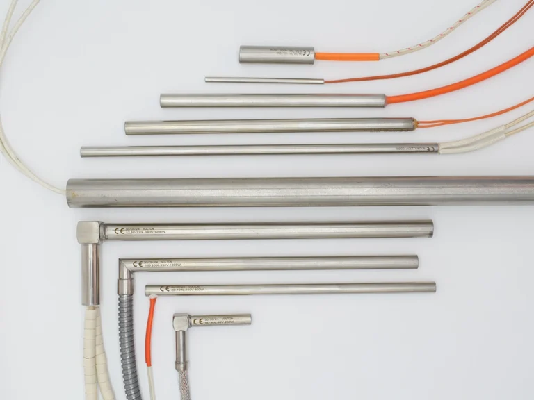 Heizpatronen mit diversen Anschlüssen